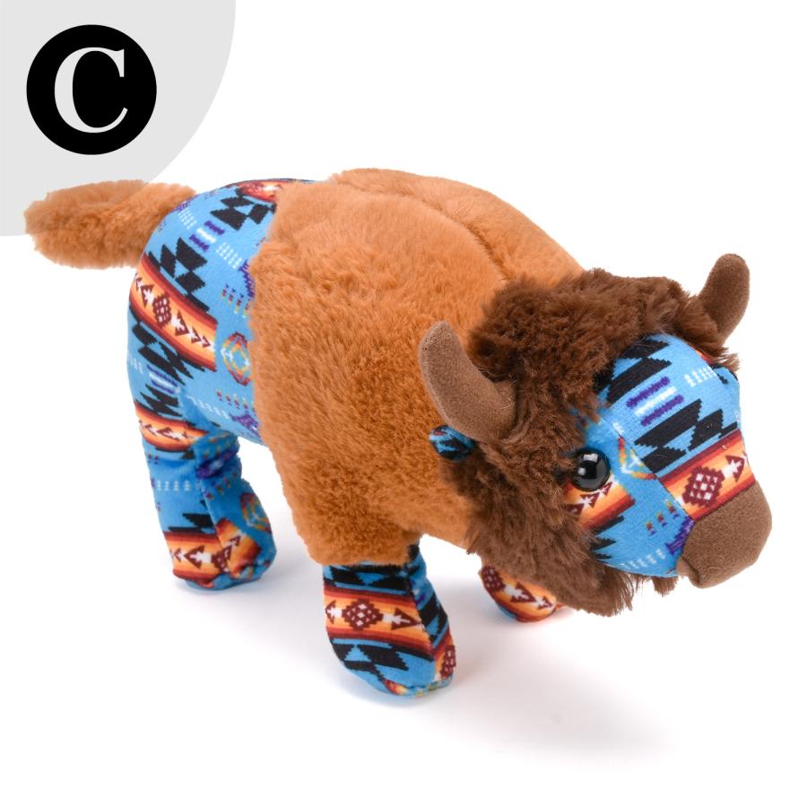 FUNNY公式ストア NU TRENDZ Plush Toy Buffalo 人形 ぬいぐるみ 動物