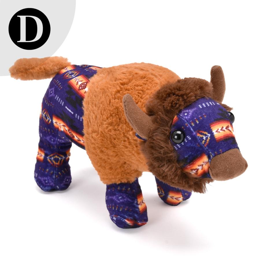 FUNNY公式ストア NU TRENDZ Plush Toy Buffalo 人形 ぬいぐるみ 動物