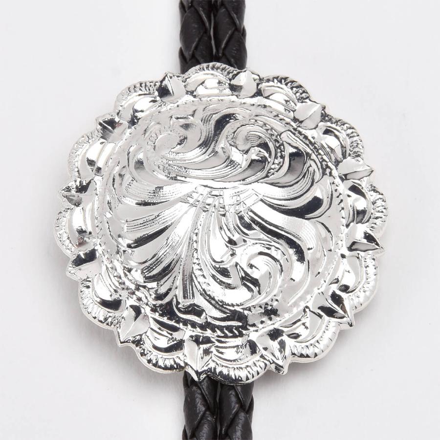 FUNNY公式ストア Austin Accent ボロタイ Bolo Round Scalloped Edge 