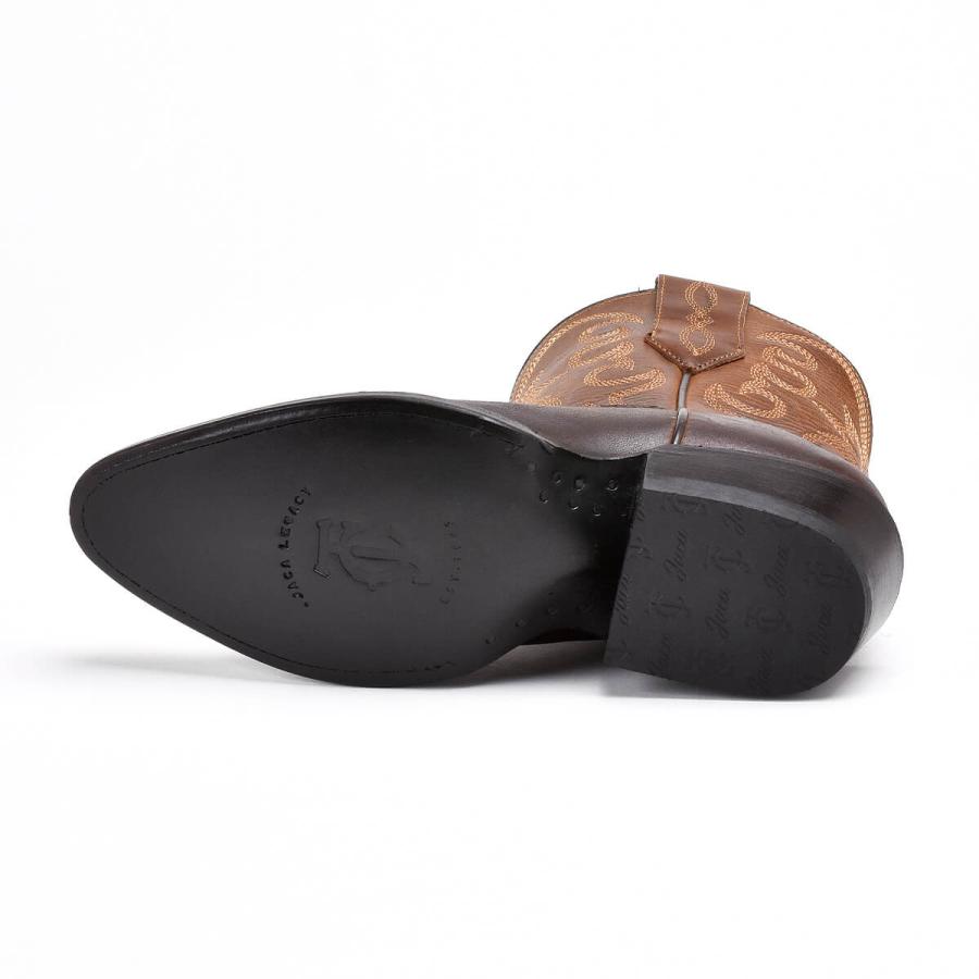 ハカ Botas Jacaウエスタン ブーツ 本革 ブラウン 5 1/2 ハカ（Botas Jaca）8009 PIEL PULL UP COBRE の詳細ページです