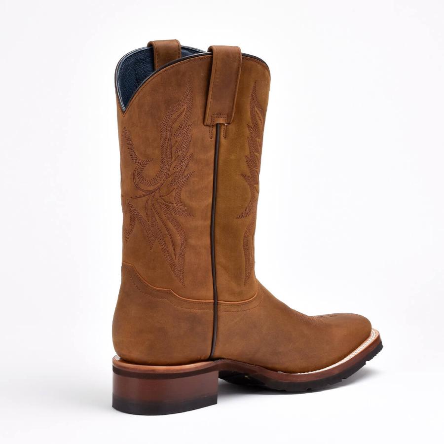 FUNNY公式ストア BOTAS JACA メンズ カウボーイブーツ 【Apolo Bronce