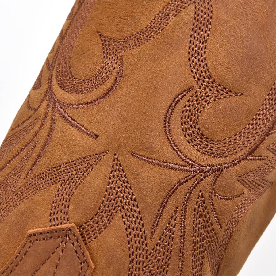 FUNNY公式ストア BOTAS JACA メンズ カウボーイブーツ 【Apolo Bronce 
