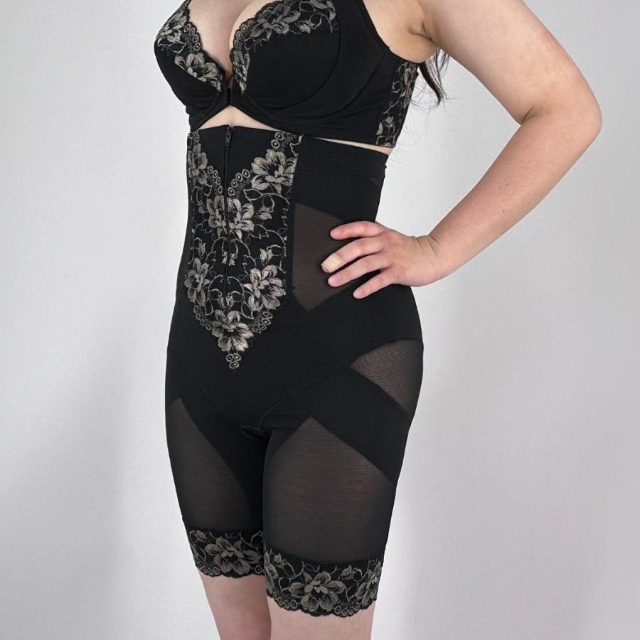 ハイウエスト ガードル 補正下着 インナー レディース お腹引き締め ぽっこりお腹 ヒップアップ ロング 大きいサイズ 産後 着やすい フロントファスナー 大転子 |  | 17