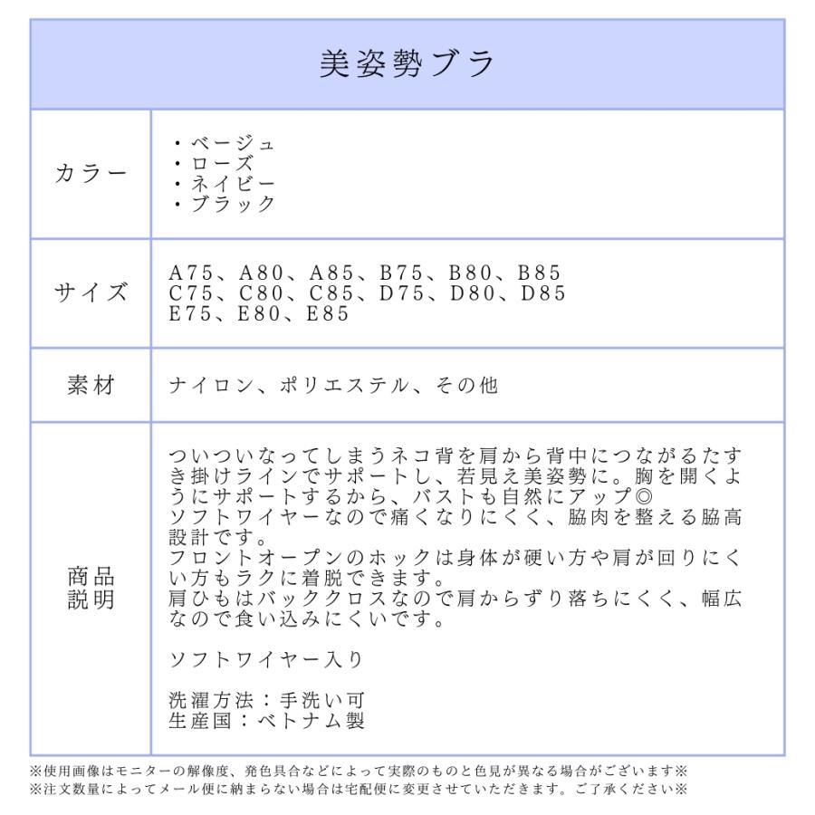 【商品レビュー投稿で特典！】補整ブラ　フロントホック　脇高　ナイトブラ　美姿勢　猫背 |  | 17