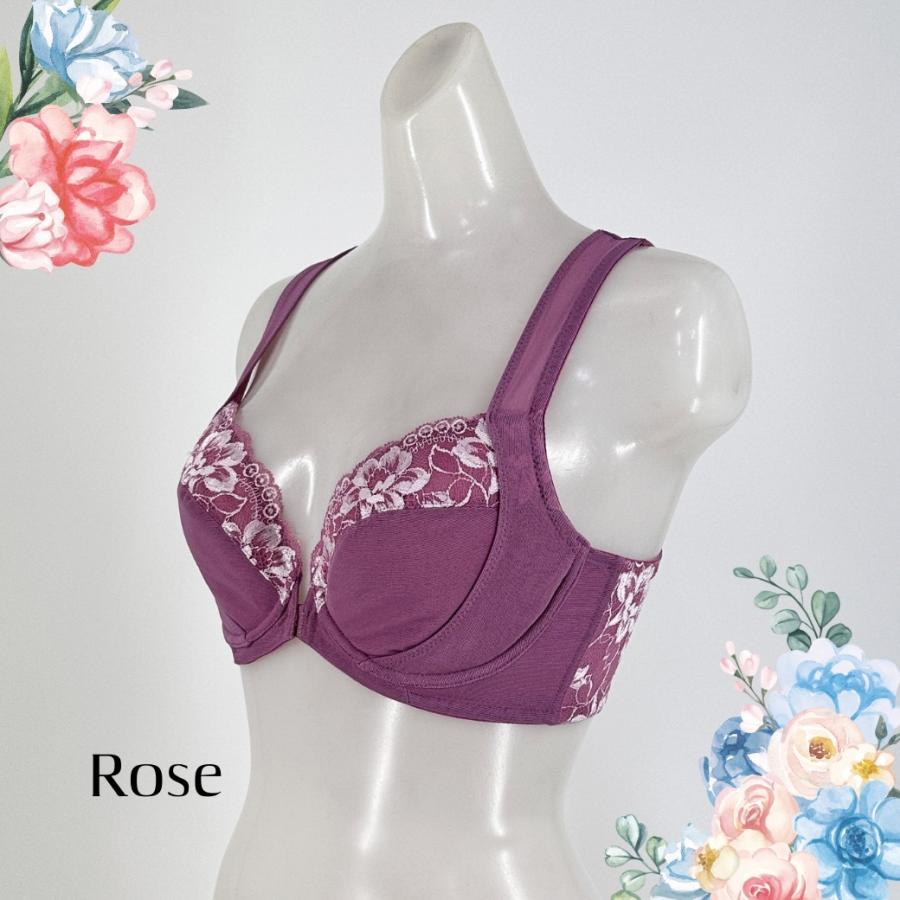 【商品レビュー投稿で特典！】補整ブラ　フロントホック　脇高　ナイトブラ　美姿勢　猫背 |  | 12