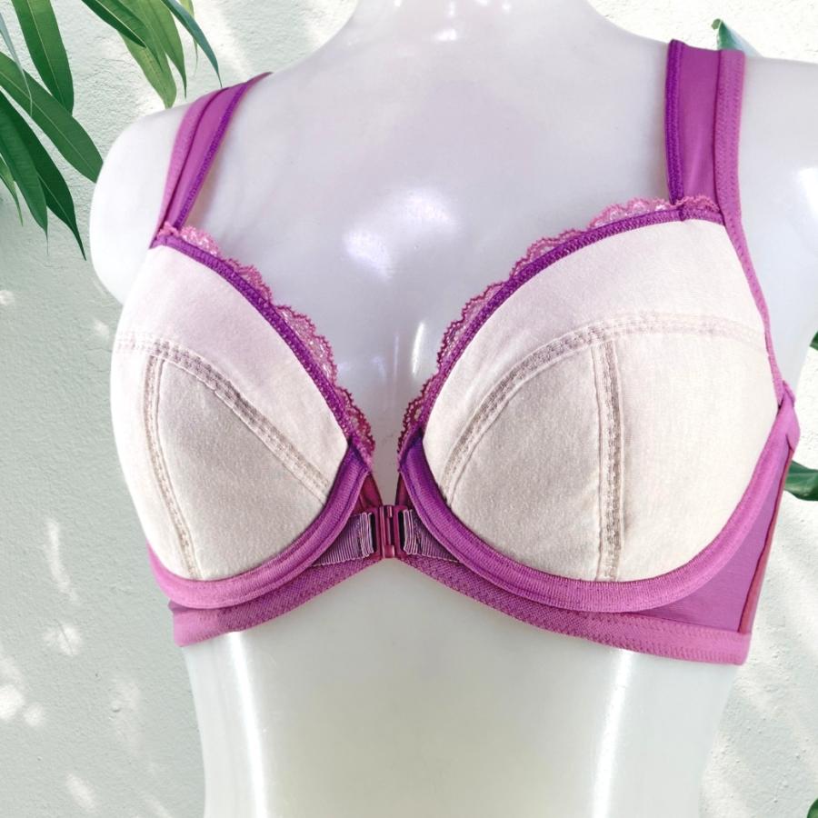 【商品レビュー投稿で特典！】補整ブラ　フロントホック　脇高　ナイトブラ　美姿勢　猫背 |  | 16