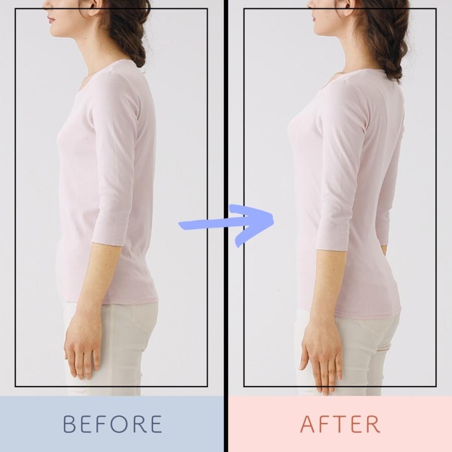 【商品レビュー投稿で特典！】補整ブラ　フロントホック　脇高　ナイトブラ　美姿勢　猫背 |  | 05