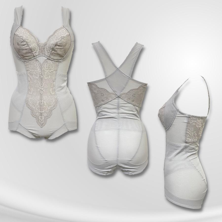 ボディスーツ 補正下着 補整下着 ノンワイヤー ボディシェイパー 着圧 シェイプウェア スリム ぽっこりお腹 レディース ソフト 大きいサイズ 着やせ 脇肉 姿勢 |  | 17