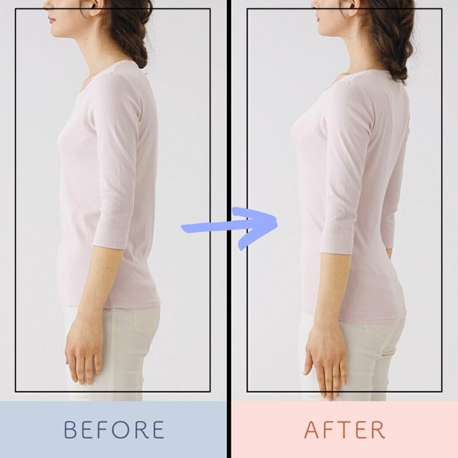 【美姿勢キャンペーン※割引クーポン配布中】軽楽 メッシュ とにかく姿勢が良くなる フロントホック ブラジャー 補正下着 補整下着 美姿勢 |  | 05