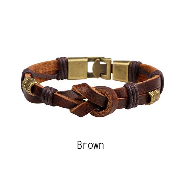 D'Amico 編み込みレザーブレスレット D'Amico 編み込みレザーブレスレット