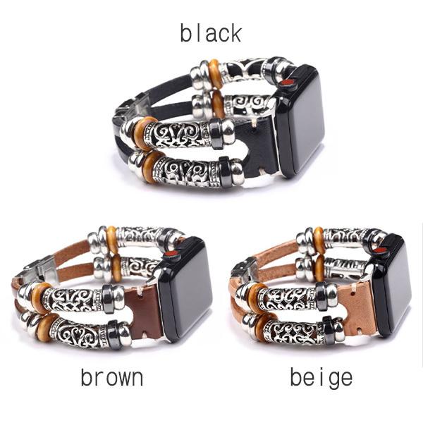 ロレックスベルト　ウォッチバンド　Apple Watch用も在庫あり/3 アップルウォッチ バンド apple watch 交換用 ベルト 本革 3色