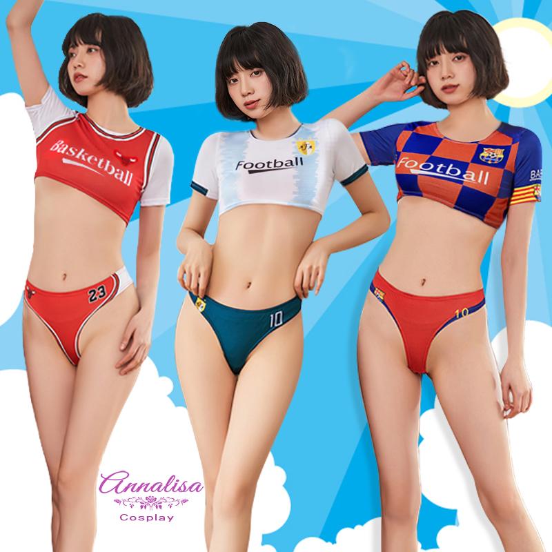 チアガール サッカー バスケ コスプレ チアリーダー ハロウィン 男ウケ ハイレグ レースクイーン RQ コスチューム セクシー 衣装 仮装 透け エロ（Yahoo!・Annalisa）
