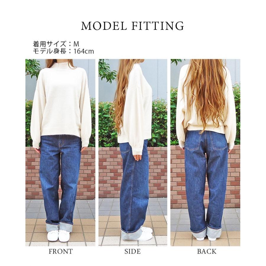 2点おまとめ▲長袖シャツ・タートルニット ニット セーター レディース ウォッシャブルニット vネック