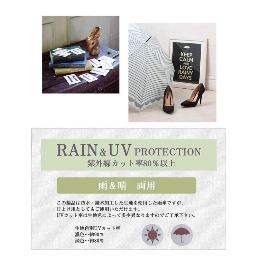 傘 レディース 晴雨兼用 UVカット バイカラー ジャンプ 抗菌加工 ワンプッシュ 雨傘 長傘 ビコーズ because FunnyJinx スムースジャンプ/バイカラー  BE466｜funnyjinx｜18