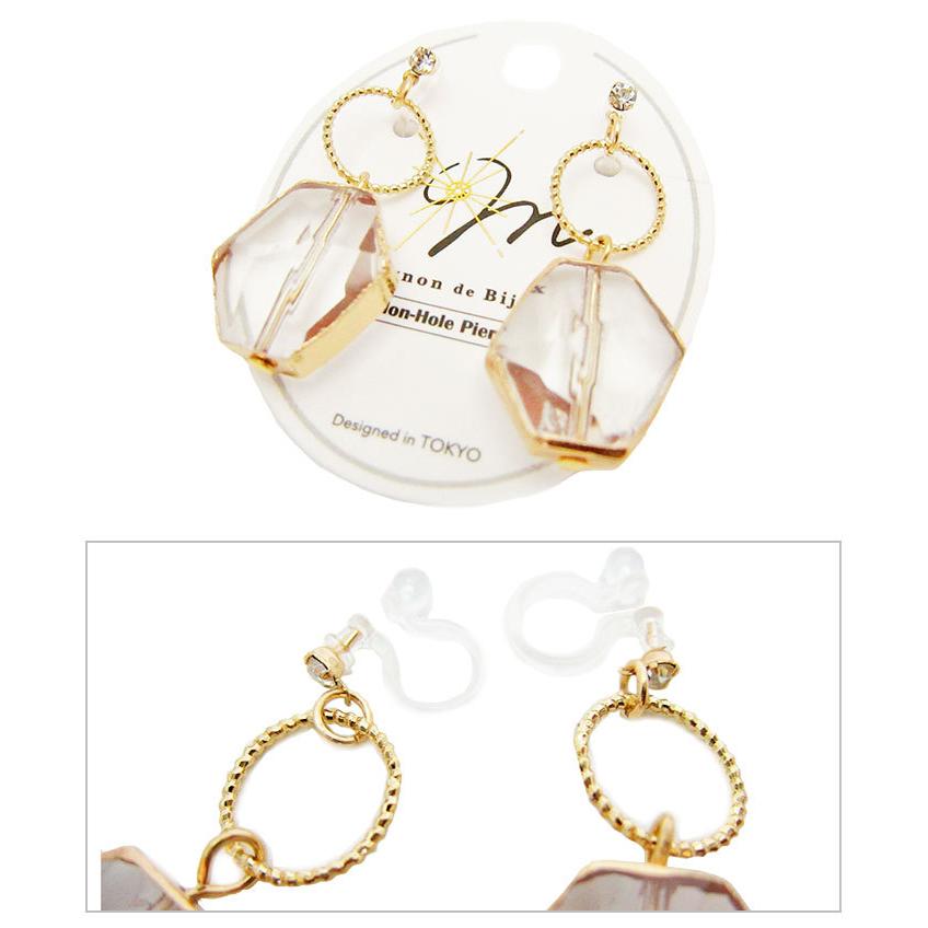 分析する 広大な シャワー Mignon De Bijoux イヤリング クーポン 面倒 ラッカス