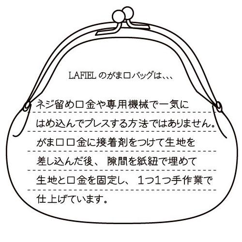 ドット柄がま口ショルダーバッグ レディース 機能的 バッグ がま口バッグ アカ キ チャ 斜めがけ Lafiel ラフィール 正規品 可愛い 春夏秋冬 FunnyJinx RC006｜funnyjinx｜16