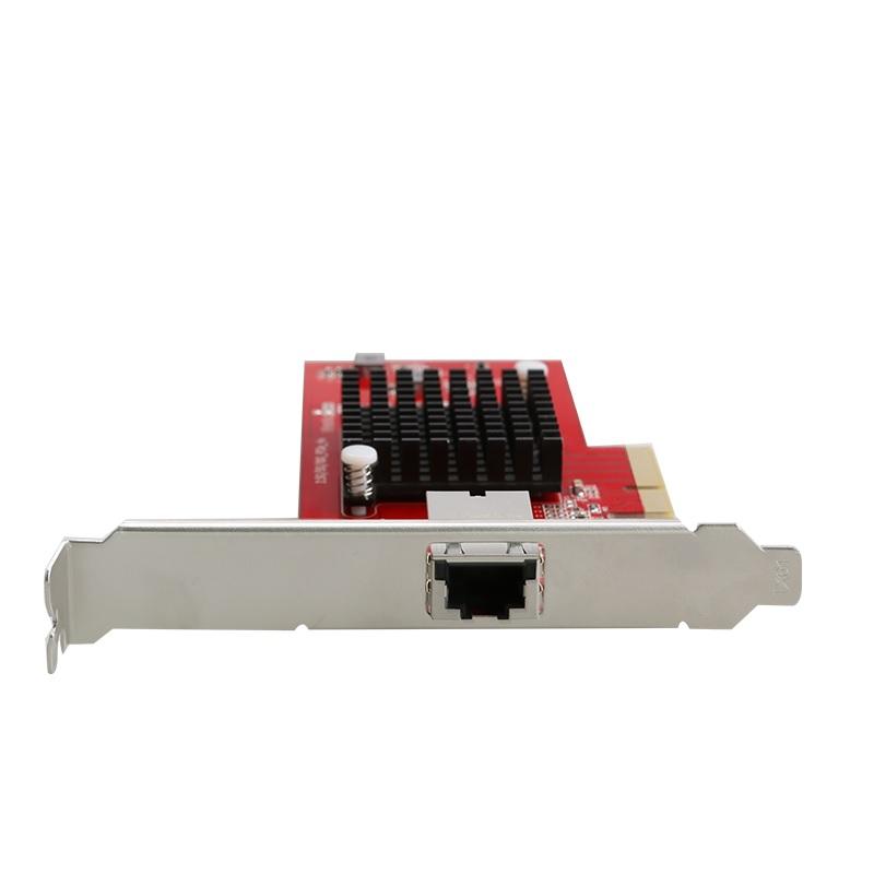 10 Gigabit Ethernet RJ45 Network Adapter PC-Express x4 10 Gbps LAN アダプター [ 10 ギガビット イーサネット AQUANTIA AQC107 搭載 10giga ゲーミング ] |  | 03