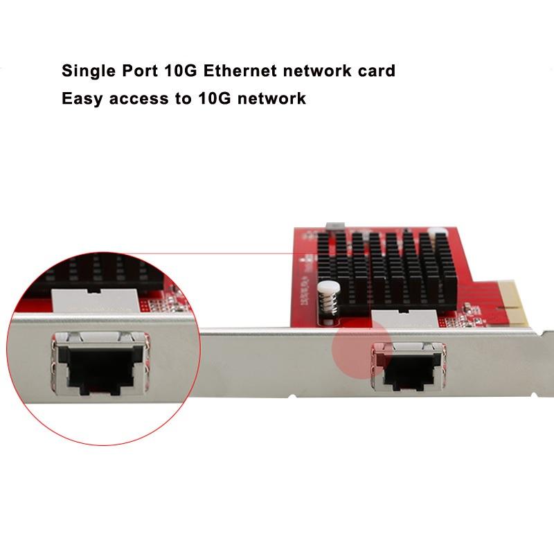 10 Gigabit Ethernet RJ45 Network Adapter PC-Express x4 10 Gbps LAN アダプター [ 10 ギガビット イーサネット AQUANTIA AQC107 搭載 10giga ゲーミング ] |  | 04
