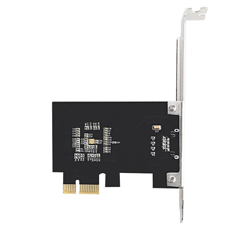2.5Gbps LANカード PCI Express RJ45 LAN コネクタ対応 2.5ギガ 2.5G Ethernet CAT7ケーブル付 |  | 05