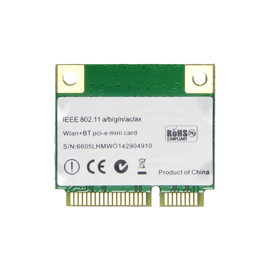 WiFi 6 11ax対応 AX3000H 5GHz & 2.4GHz & bluetooth miniPCI-E |  | 01