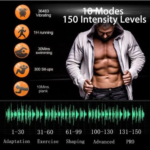 EMS腹筋ベルト 150階段 エクササイズベルト |  | 02