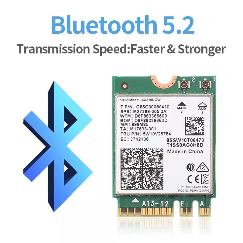 intel WiFi & Bluetooth AX210 NGW アンテナ RFケーブル ブラケット