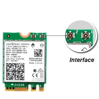 intel WiFi & Bluetooth 9260 NGW |  | 01