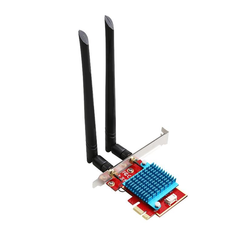WiFi PCI-Express to M.2 ライザーカード アンテナ ヒートシンク セット | 