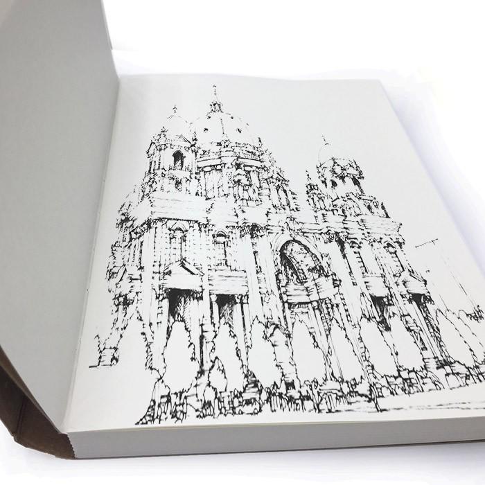 スケッチブック Sketch Book 上質紙 無地 アーティスト用品