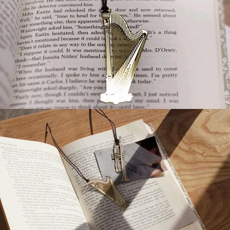 ブックマーク しおり 6種セットおしゃれ 栞 楽器 金属 しおり かわいい かっこいい 送料無料 In Fun Road 通販 Yahoo ショッピング