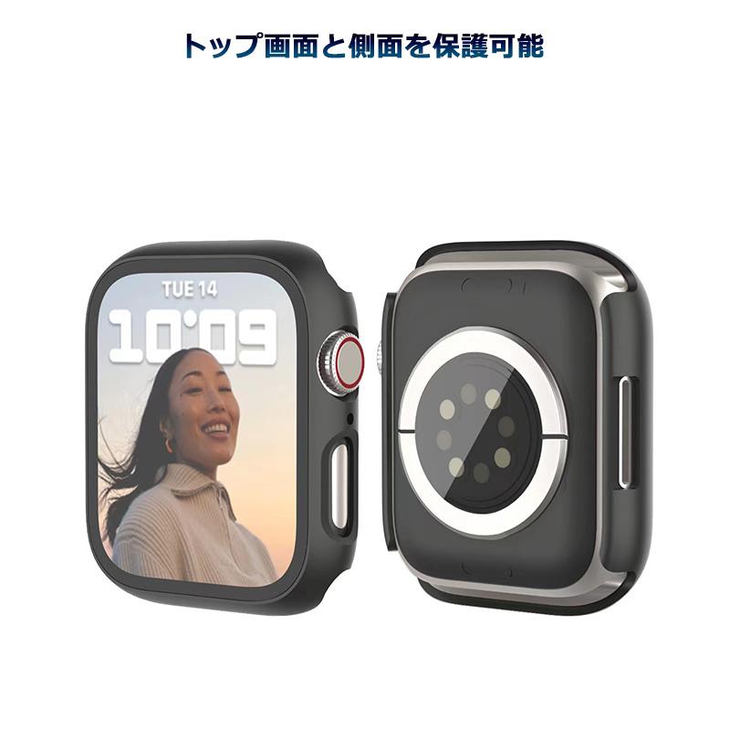 Apple Watch 7 41/45mm Apple Watch Series 7 41 45mm カバー 超薄型 カバー アップル ウォッチ 全面保護 ケース ガラスフィルム |  | 03