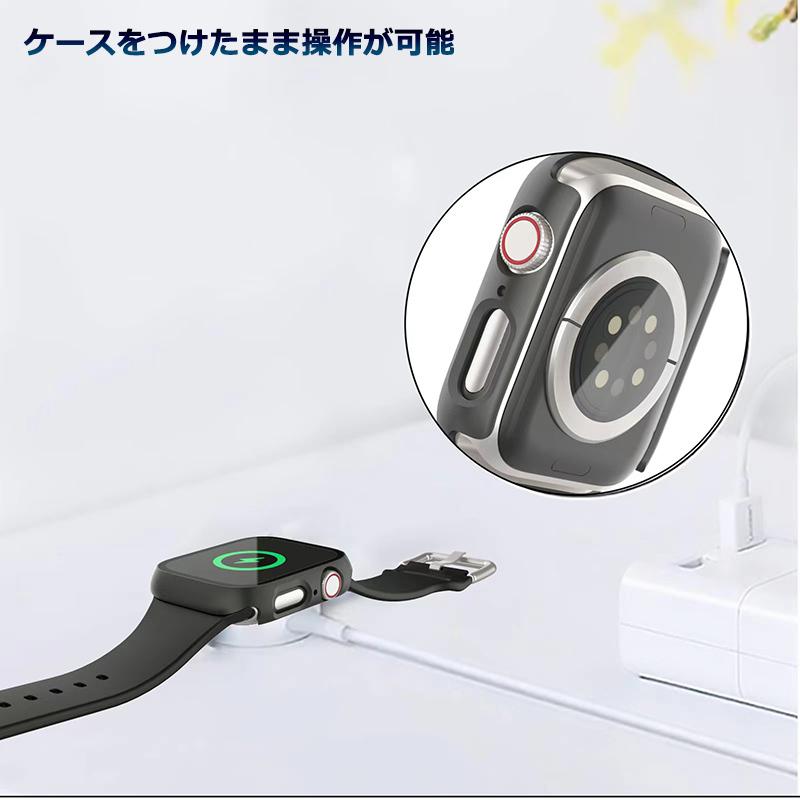 Apple Watch 7 41/45mm Apple Watch Series 7 41 45mm カバー 超薄型 カバー アップル ウォッチ 全面保護 ケース ガラスフィルム |  | 06