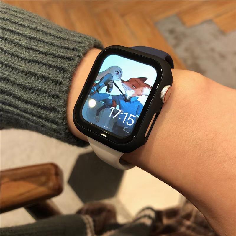 Apple Watch 7 41/45mm Apple Watch Series 7 41 45mm カバー 超薄型 カバー アップル ウォッチ 全面保護 ケース ガラスフィルム |  | 07