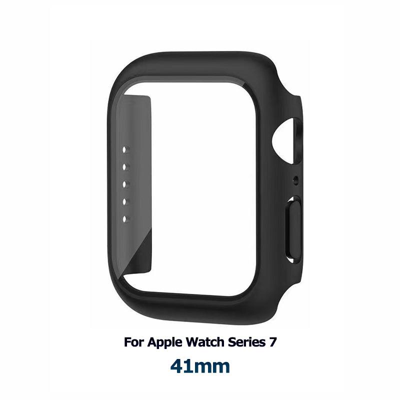 Apple Watch 7 41/45mm Apple Watch Series 7 41 45mm カバー 超薄型 カバー アップル ウォッチ 全面保護 ケース ガラスフィルム |  | 08