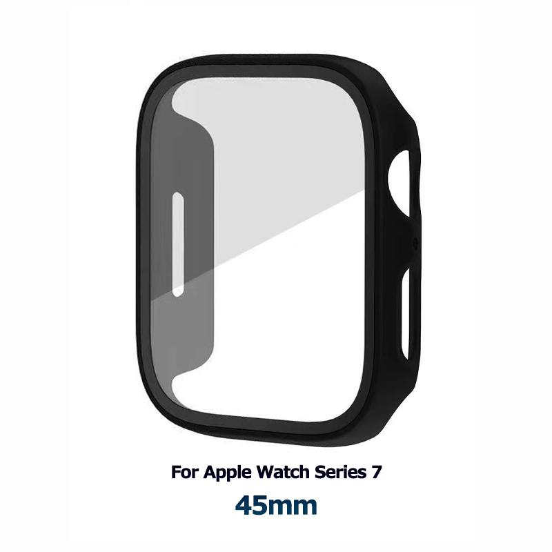 Apple Watch 7 41/45mm Apple Watch Series 7 41 45mm カバー 超薄型 カバー アップル ウォッチ 全面保護 ケース ガラスフィルム |  | 09