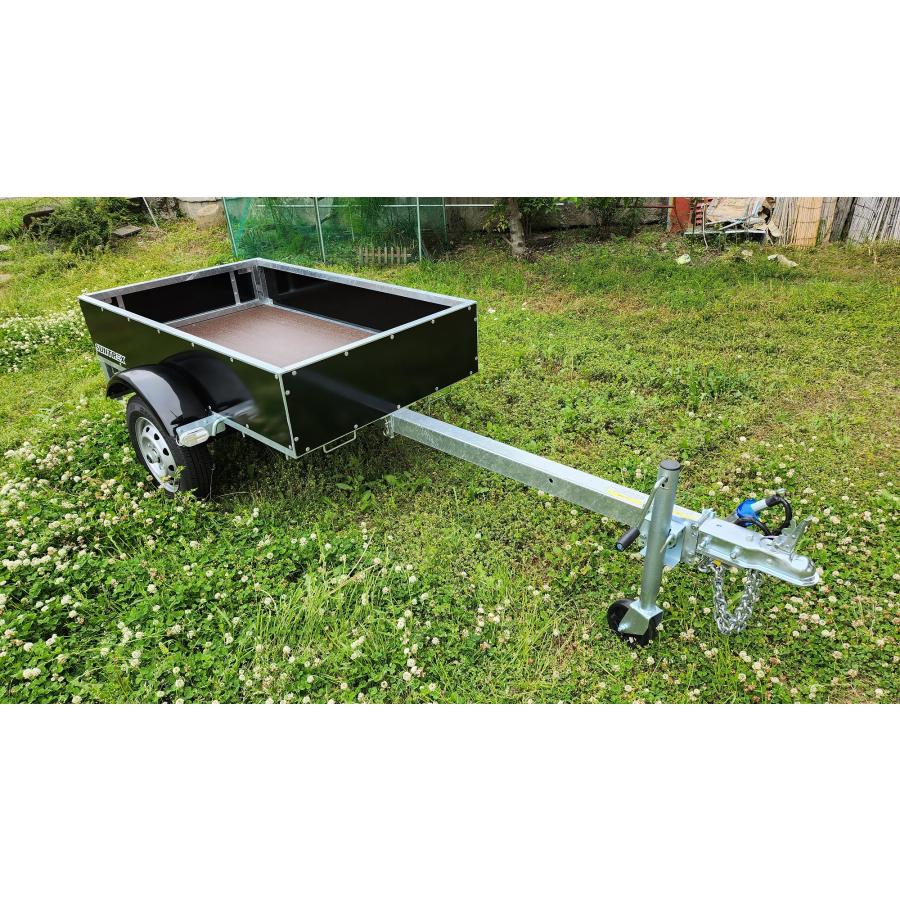 ★☆FMT07 折り畳み収納OK！立てて保管もOK！サントレックス 軽トラックでも牽引出来るトレーラー！連結検討書付き！新品！激安！☆★ | 