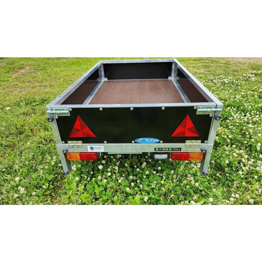 ★☆FMT07 折り畳み収納OK！立てて保管もOK！サントレックス 軽トラックでも牽引出来るトレーラー！連結検討書付き！新品！激安！☆★ |  | 02