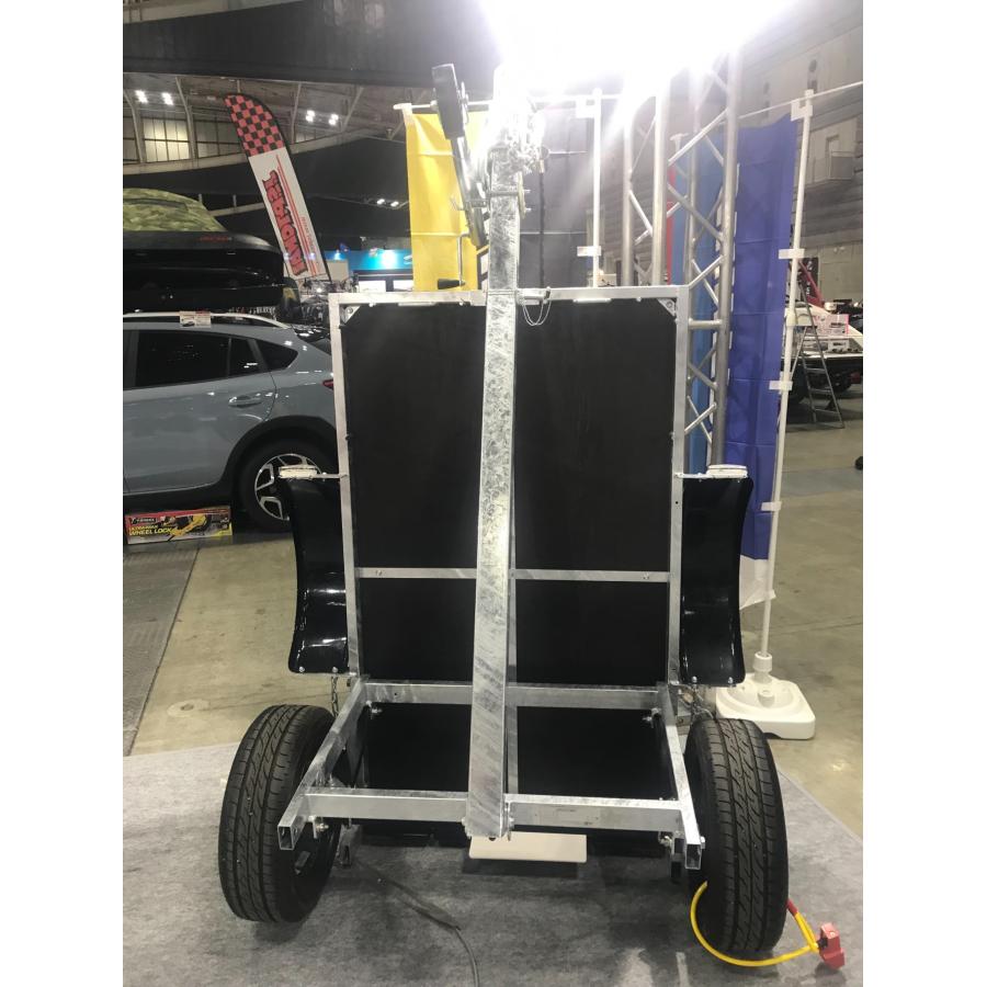 FMT07 折り畳み収納OK！立てて保管もOK！サントレックス 軽トラック