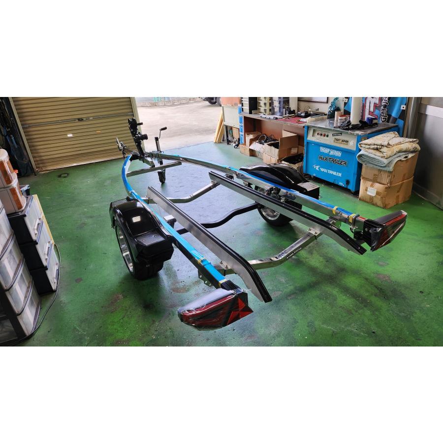 ADEL HR Edition ハヤシアルミホイール ステンレス マックストレーラー