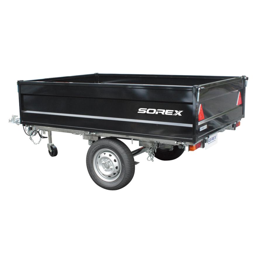 【中古】SOREX/ソレックス 普通トレーラー 書類付き NKC350 ソレックス SOREX カーゴトレーラー！連結検討書付き！新品