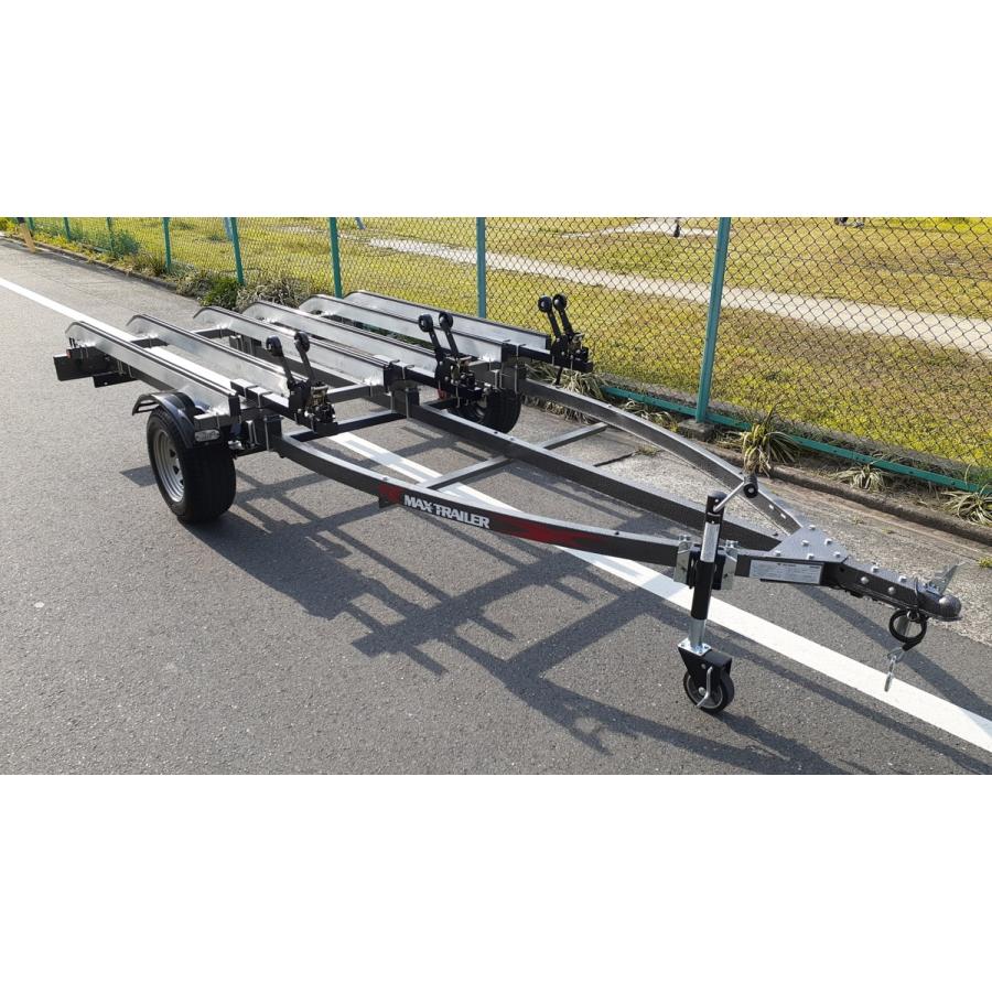新品 マックストレーラー プロポジション スチールジェット３艇積 マリンジェット ジェットスキー ボートトレーラー 連結検討書付き Pp3 Funs 通販 Yahoo ショッピング