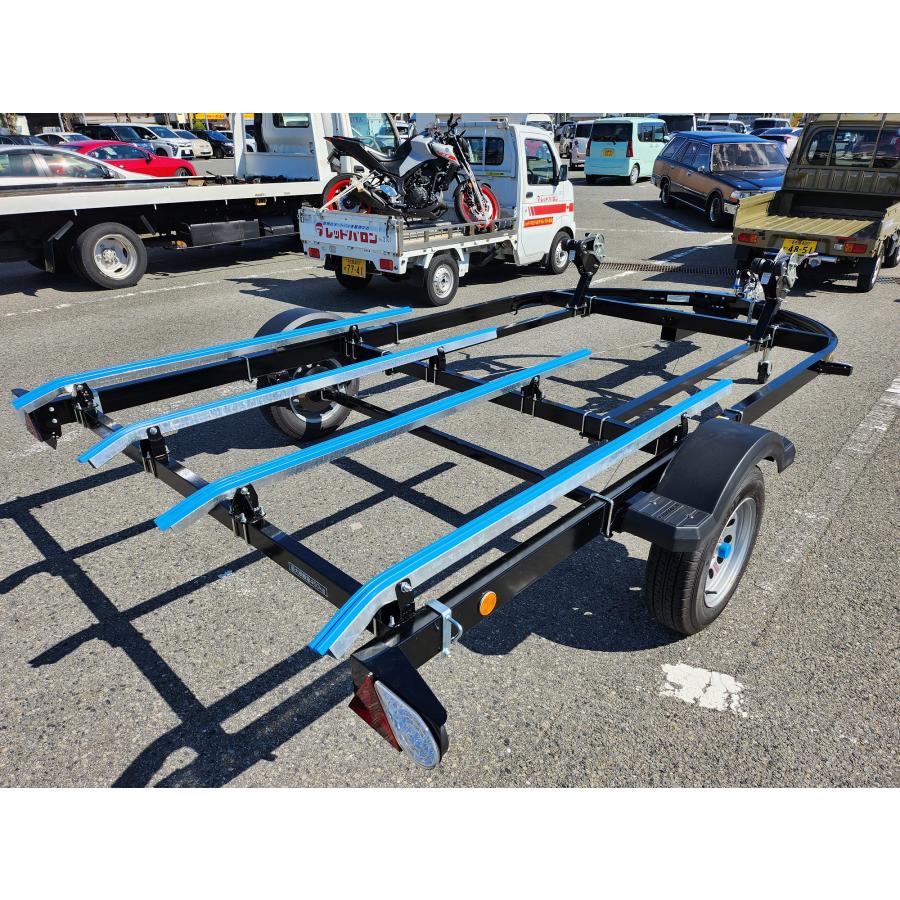 ジェットスキー用トレーラー　Calkins 船台　書類無 売却済 SOREX ZERO 普通ナンバー ジェットスキー用トレーラー 中古