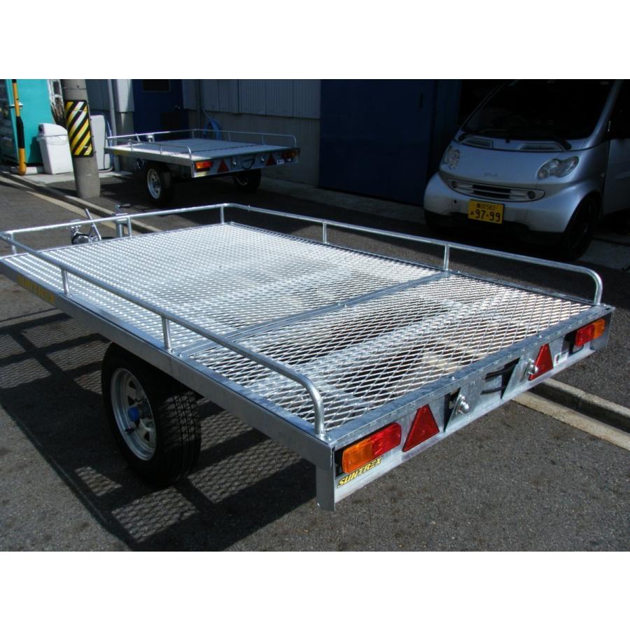 TD-02ZL サントレックス フル トレーラー 軽でもひける オートバイ