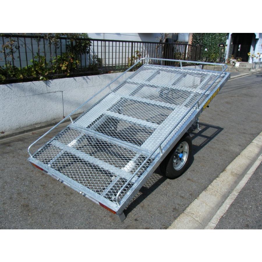 TD-02ZL サントレックス フル トレーラー 軽でもひける オートバイ