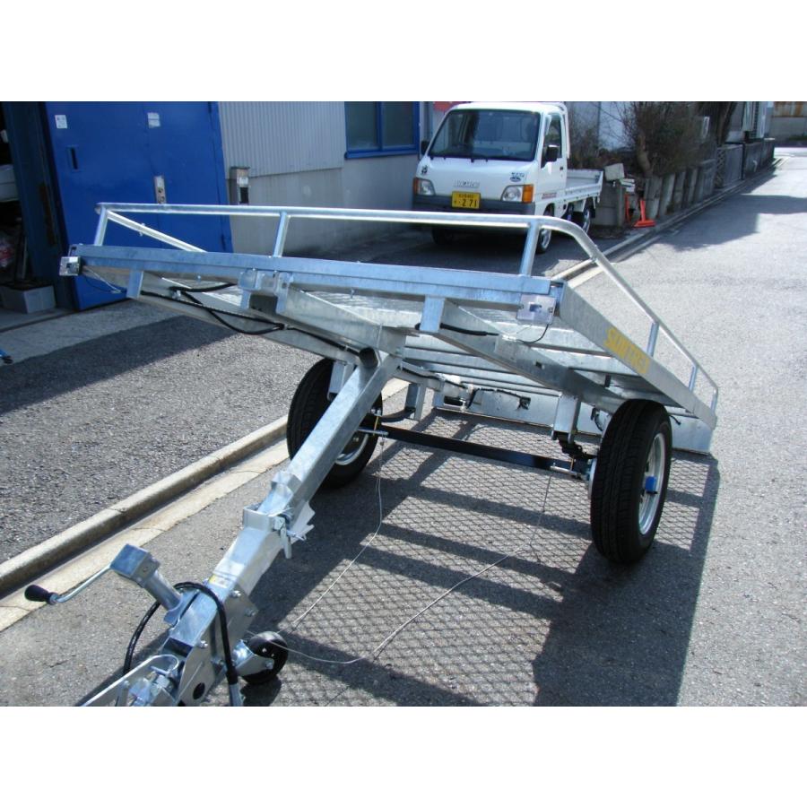 TD-03ZiX サントレックス LED マルチ フル トレーラー 慣性ブレーキ付