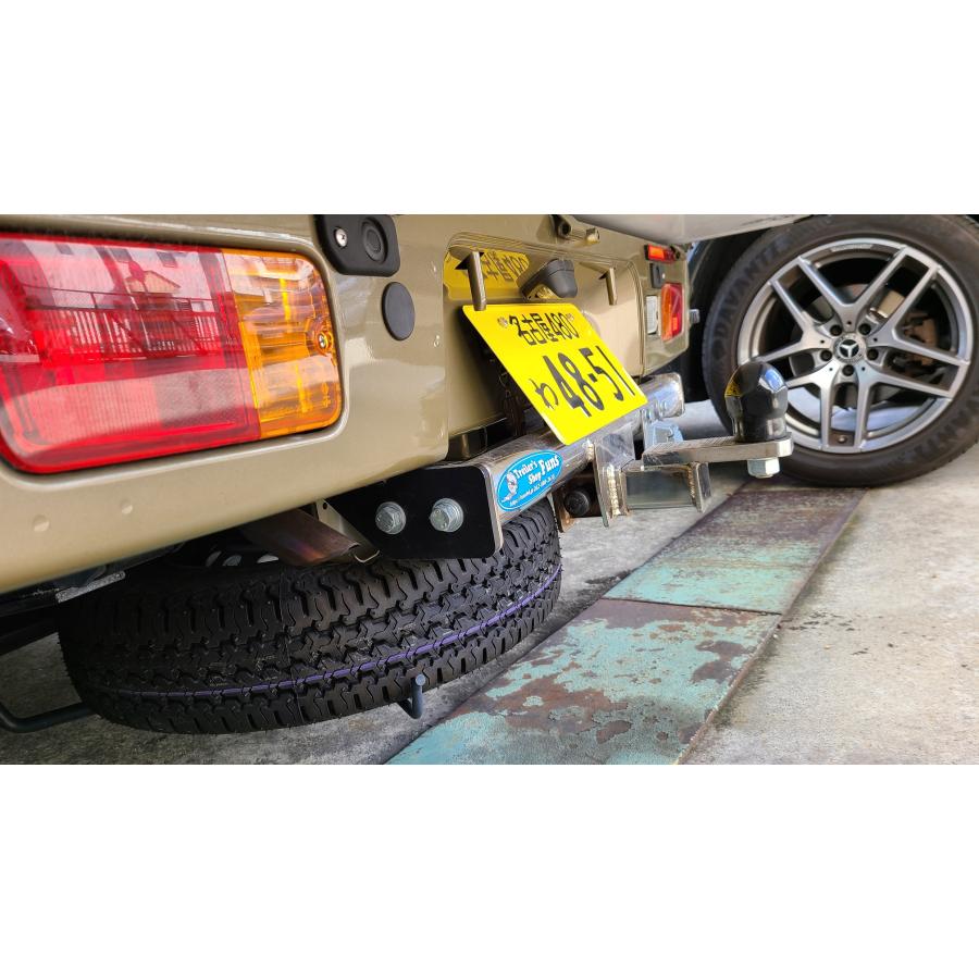 ハイゼット トラック S500P/S510P ステンレス ヒッチメンバー サン