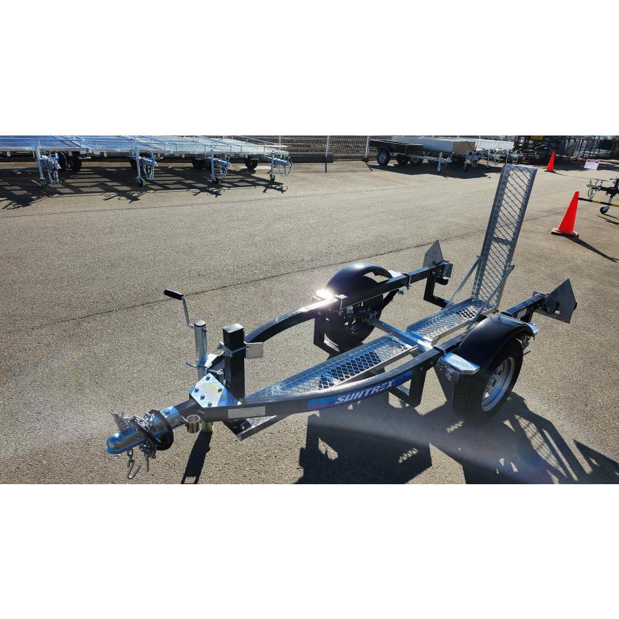 ★☆TRBD オートバイ バイク トレーラー ブラック ボディ！サントレックス 連結検討書付き！新品！激安！☆★ |  | 02