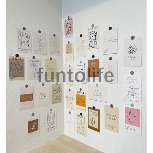 韓国雑貨 ポストカード アート イラスト 顔 漢字 インテリア ウォールデコ レトロ お洒落 Fun 0769rvasi Funtolife 通販 Yahoo ショッピング