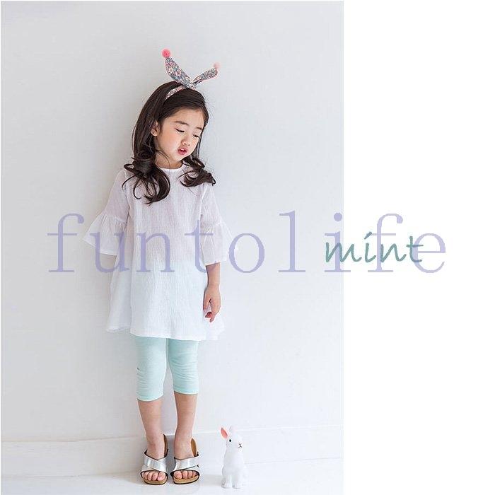 完成品 Miniroi ミニロイ レギンス スパッツ 韓国子供服 パンツ 無地 ハーフ丈 郵2 半ズボン ハーフパンツ サイズ 13 130cm Www We Job Com