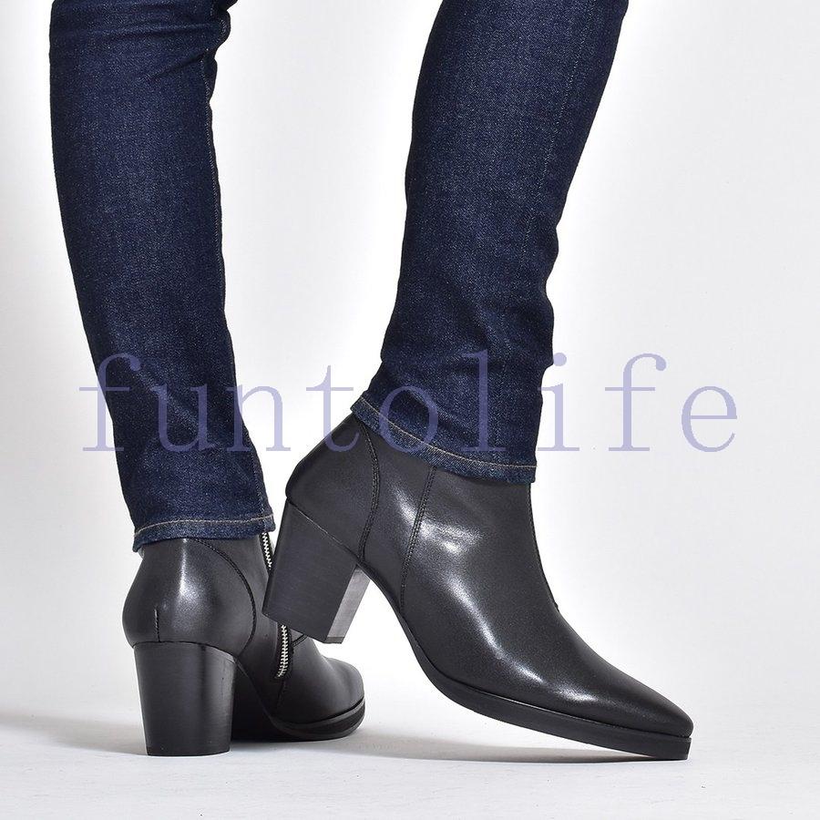 ブーツ メンズ 22 Endevice おしゃれ おすすめ かっこいい エンデヴァイス カジュアル コーデ サイドジップ サイドファスナー ショート ブーツ ショート丈 ジョッパーブーツ ドレス ヒール ブラック ブランド ホスト 厚底 夏 大人 春 春夏 男性の 革靴 黒 日本正規代理店